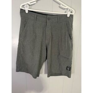 Vans Vanphibian Hybrid Shorts Mens 32 Grey Heathered Cargo Water Land Lifestyle